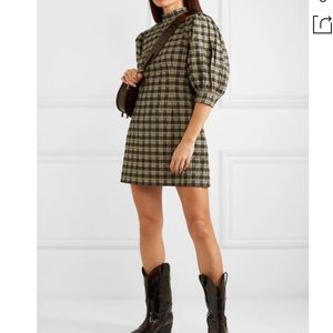 Ganni Sheersucker Dress